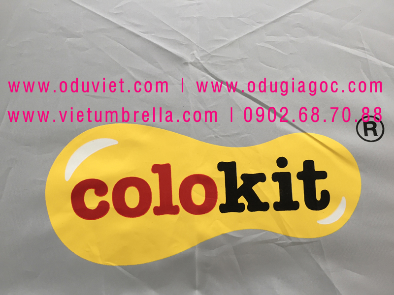 xưởng sản xuất ô dù cầm tay in logo quảng cáo
